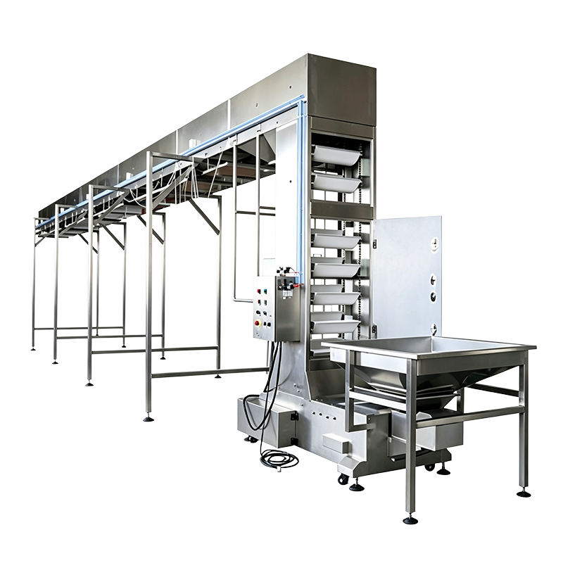 Multi-Outlet Bucket Elevator